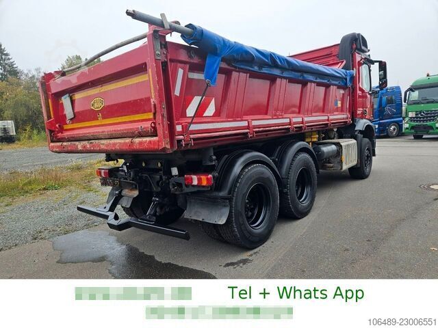 Dreiseitenkipper LKW MERCEDES-BENZ 2642 K 6x4 Blatt/Blatt Meiller
