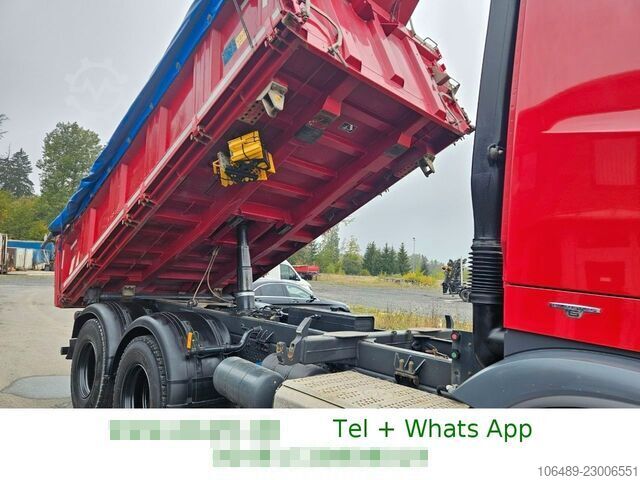 Dreiseitenkipper LKW MERCEDES-BENZ 2642 K 6x4 Blatt/Blatt Meiller