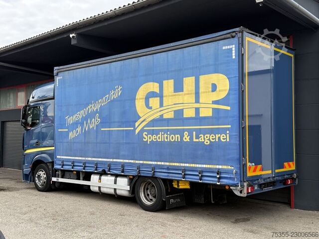 LKW mit Pritsche & Plane MERCEDES-BENZ Actros 1842 Fg L/nR Retarder AHK ACC Mega Jumbo