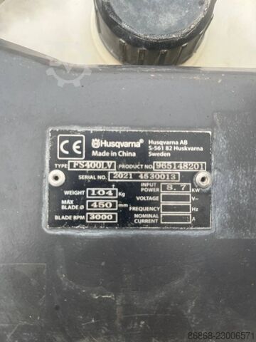 Gebrauchte Fugenschneider Husqvarna FS400LV HUSQVARNA FS400LV