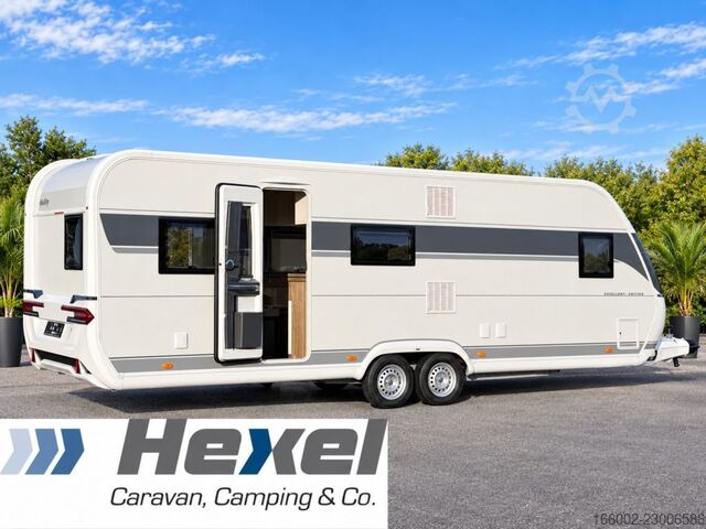 Wohnwagen HOBBY Excellent Edition 650 KMFe 2.200 kg Auflastung