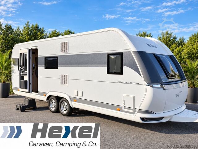 Wohnwagen HOBBY Excellent Edition 650 KMFe 2.200 kg Auflastung
