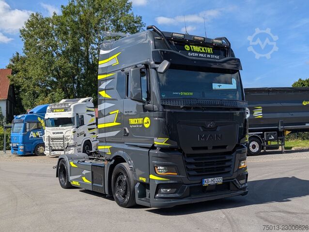 Volume tractor unit MAN TGX 18.520 LL SA Voll-Ausstattung, Hub-Kupplung