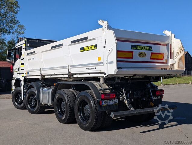 Dreiseitenkipper LKW MAN TGS 35.520 8x4, 1 Liege, MEILLER Bordmatic,MIETE