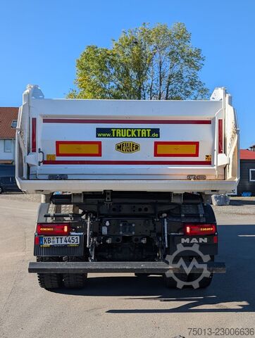 Dreiseitenkipper LKW MAN TGS 35.520 8x4, 1 Liege, MEILLER Bordmatic,MIETE