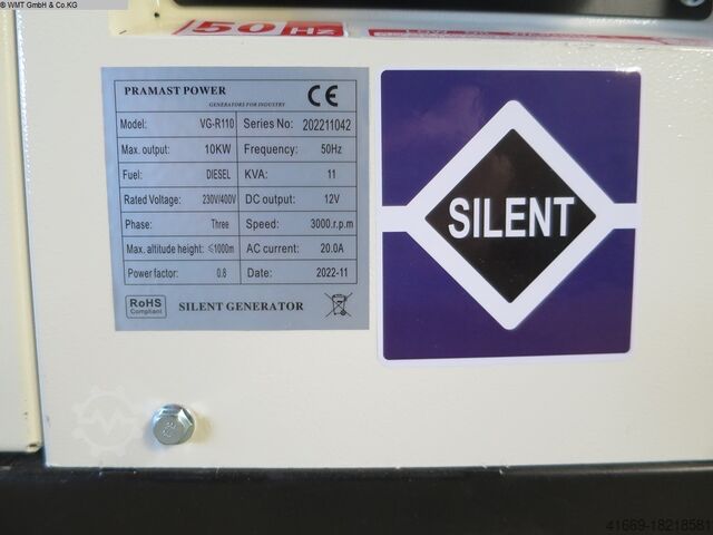 Generatoren PRAMAST VG - R110