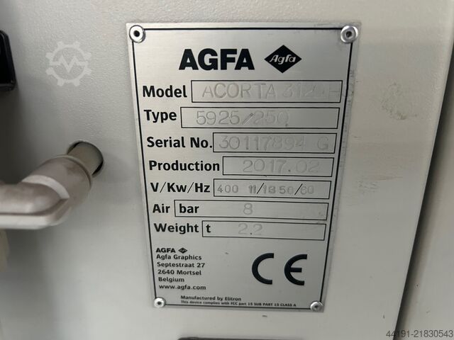 Cutting plotter AGFA Acorta HS 3120 HS AGFA Acorta HS 3120 HS