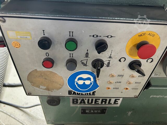 Bäuerle SFM 200 Tilting Spindle Moulder Bäuerle SFM 200
