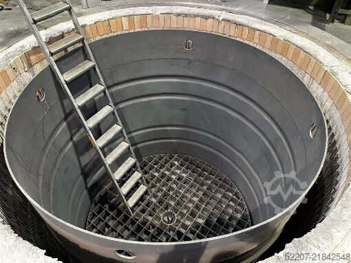 Schacht-Anlass- und Glühofen Indutherm 