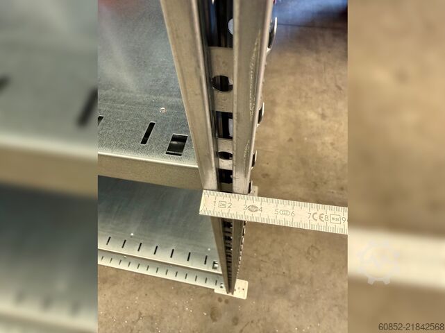 Modular shelf 1,30m SSI Schäfer R3000 Fachbodenregal inkl. 20 Fachtrenner , 250 x 50 cm