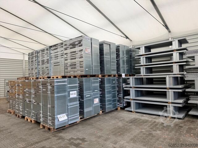 Modular shelf 39 lfm. SSI Schäfer R3000 Fachbodenregal 249cm hoch, 50cm tief, 6 Lagerebenen