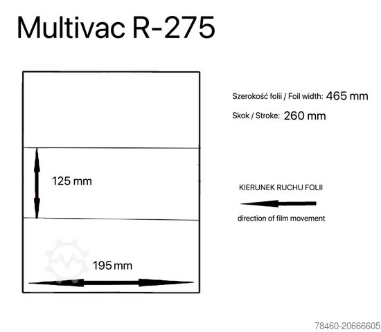 Verpackungsmaschine MULTIVAC R-275