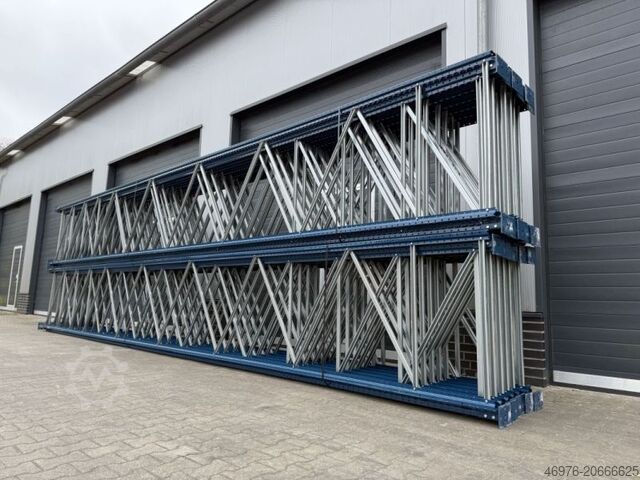 High-bay warehouse pallet racking system Polypal Stockpal / Regallänge: 16,80 lfm St.:8.000x1.100mm / Tr.: 2.700mm