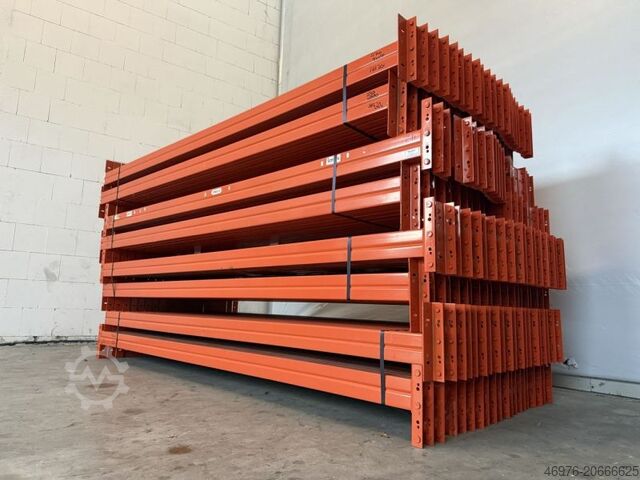 High-bay warehouse pallet racking system Polypal Stockpal / Regallänge: 16,80 lfm St.:8.000x1.100mm / Tr.: 2.700mm
