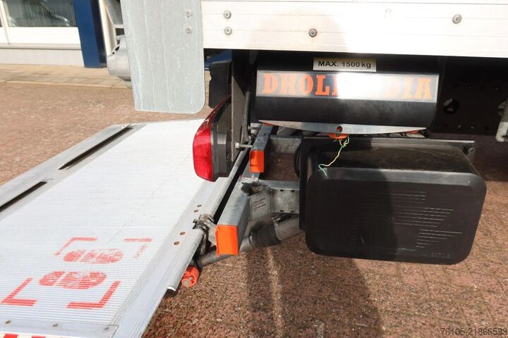 Box body Mercedes-Benz Atego 1218 1218 L Bak+Klep Dhollandia 1500 kg