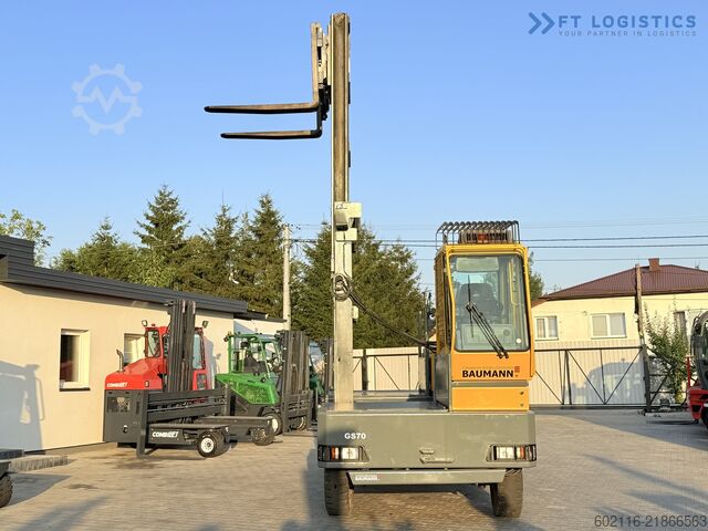 Side loader forklift Baumann GS 70/14/50 DUPLEX DIESEL LIKE NEW