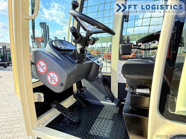 Side loader forklift Hubtex S50D TRIPLEX 6300 FREE-LIFT PLATFORM1600