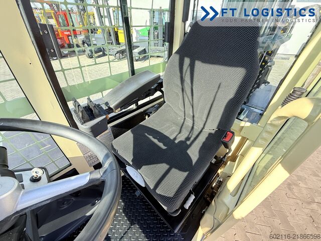 Side loader forklift Hubtex S50D TRIPLEX 6300 FREE-LIFT PLATFORM1600