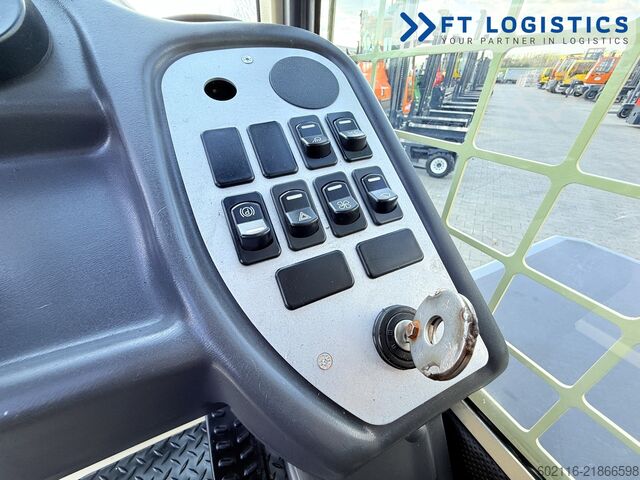 Side loader forklift Hubtex S50D TRIPLEX 6300 FREE-LIFT PLATFORM1600