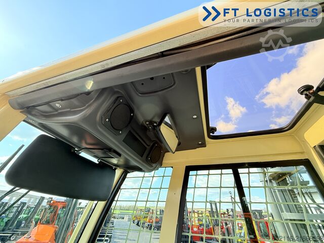 Side loader forklift Hubtex S50D TRIPLEX 6300 FREE-LIFT PLATFORM1600