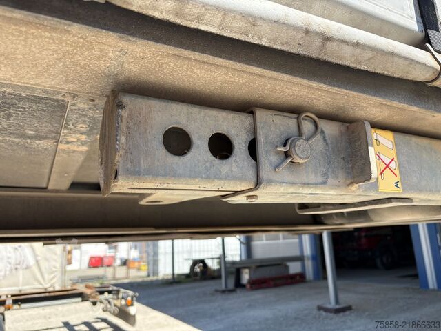 Swap body with flatbed & tarp Wecon Jumbo Verzinkt 3m Innen Hubdach