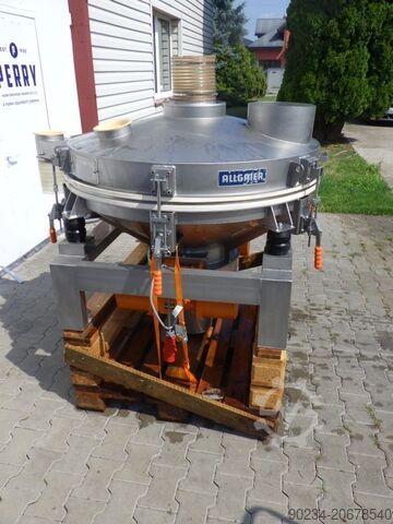 1200 mm Edelstahl Vibrationssieb Allgaier Process Technology ALLGAIER WERKE D1200
