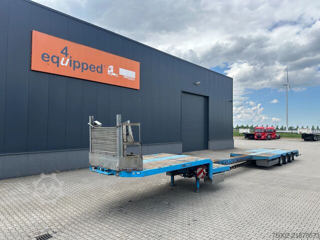 Low loader Broshuis E2190/27 E2190/27 LOWLOADER / EXTENDABLE / RAMP...