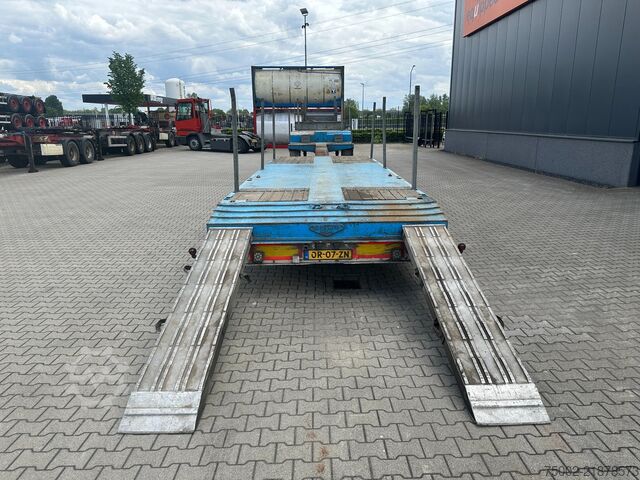 Low loader Broshuis E2190/27 E2190/27 LOWLOADER / EXTENDABLE / RAMP...