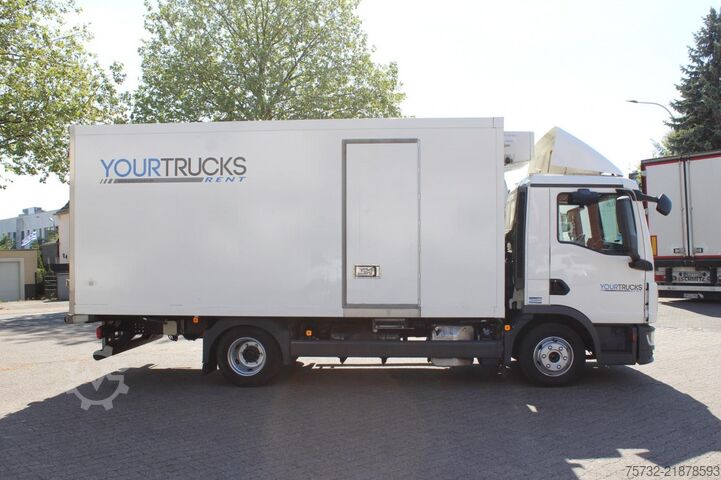 Refrigerator body van MAN TGL 7.160 Kühlkoffer 5m Seitentür Strom Tür+LBW