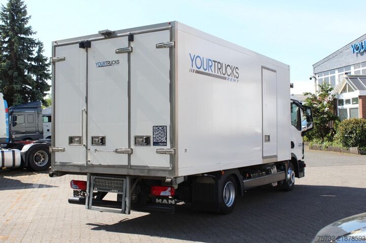 Refrigerator body van MAN TGL 7.160 Kühlkoffer 5m Seitentür Strom Tür+LBW