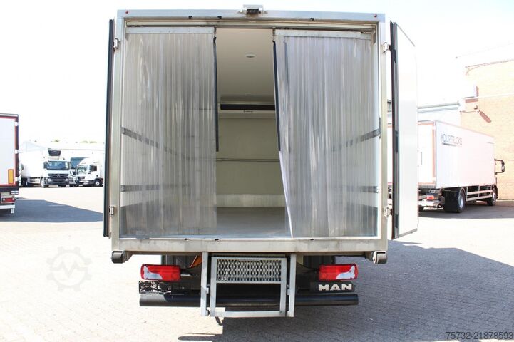 Refrigerator body van MAN TGL 7.160 Kühlkoffer 5m Seitentür Strom Tür+LBW