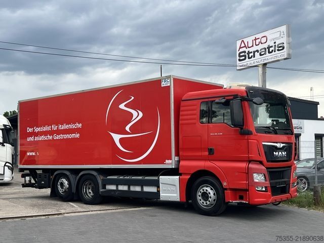 Refrigerated truck MAN TGX 26.440 Retarder Standklima LBW MitsubisTU100