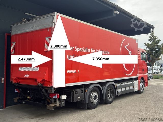 Refrigerated truck MAN TGX 26.440 Retarder Standklima LBW MitsubisTU100