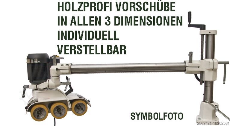 Holzprofi feed 4 speed/4 rollers, exhibition Holzprofi VSHP44