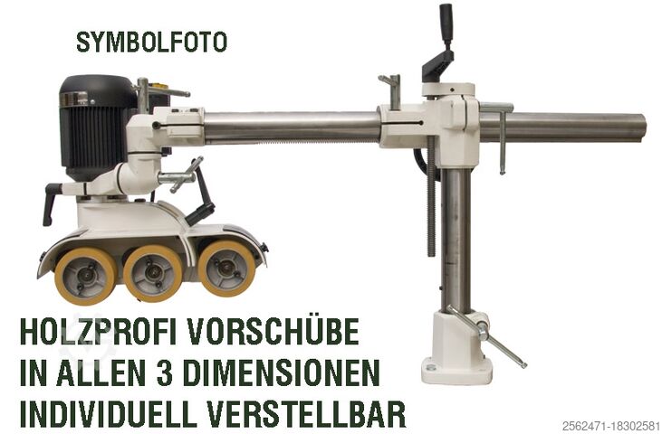 Holzprofi feed 4 speed/4 rollers, exhibition Holzprofi VSHP44