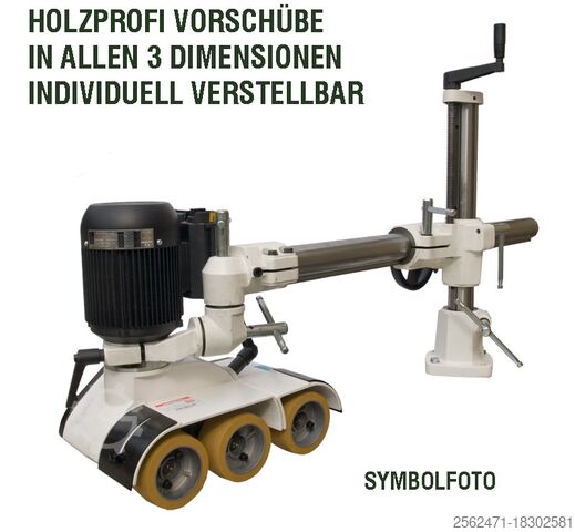 Holzprofi feed 4 speed/4 rollers, exhibition Holzprofi VSHP44