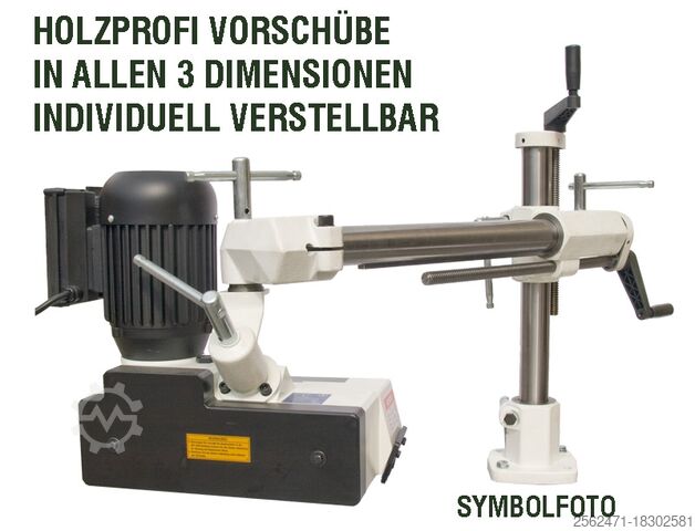 Holzprofi feed 4 speed/4 rollers, exhibition Holzprofi VSHP44
