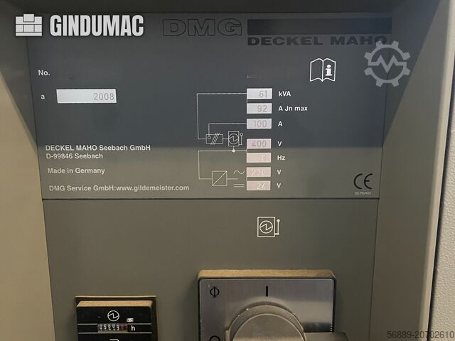 Universal-Bearbeitungszentrum DMG DECKEL MAHO DMU 70 eVo