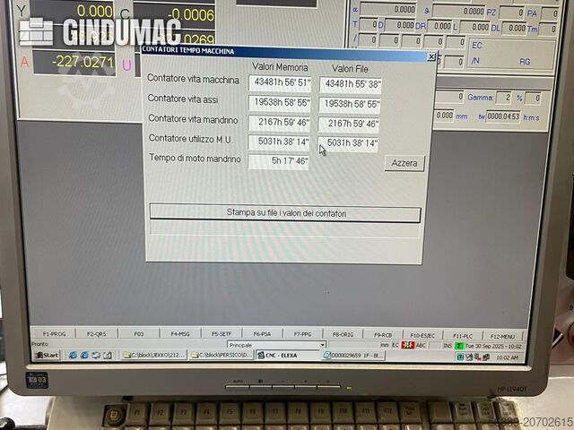 VERTIKALES BEARBEITUNGSZENTRUM C.B. Ferrari A186