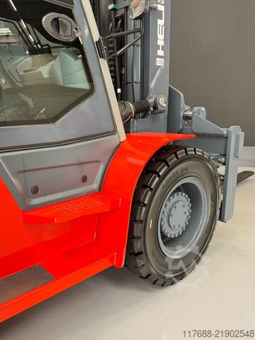 Diesel front loader Heli CPCD50-G3-5t - 4m Hub Duplex Vollkabine - Garantie
