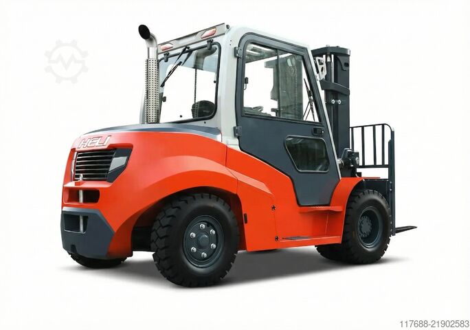 Diesel front loader Heli CPCD70-G3- 7t - 4,5m Hub - Duplex - Garantie