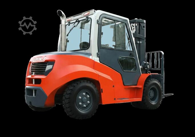 Diesel front loader Heli CPCD70-G3- 7t - 4,5m Hub - Duplex - Garantie