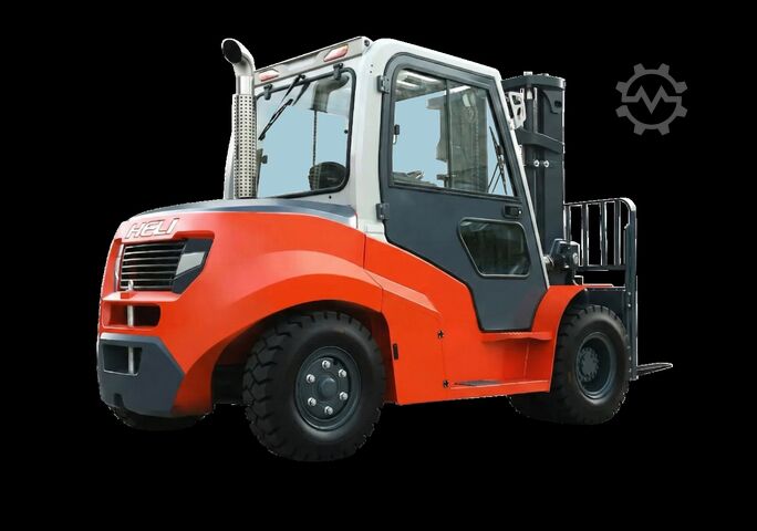 Diesel front loader Heli CPCD70-G3 - 7t - 4m Hub - Duplex - Garantie