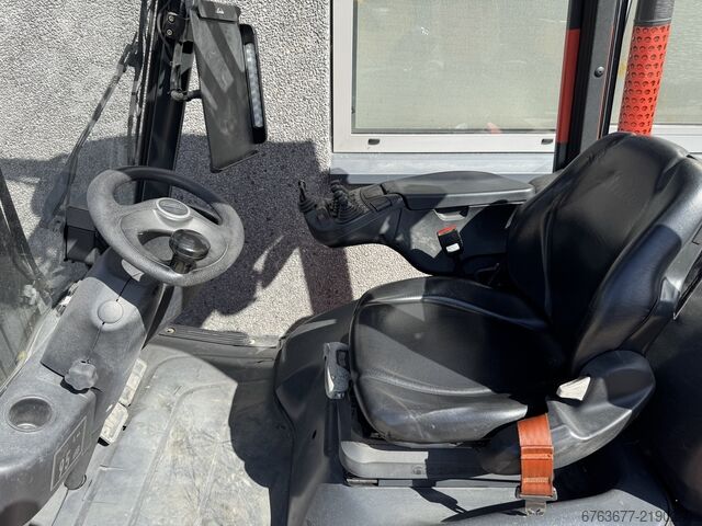 Linde H20T-01 Triplex 460 Freelift / Sideshift / Fork Positioner LPG 2016 LINDE H20T-01 Triplo 460 Freelift / Sideshift / Vorkversteller LPG 2016