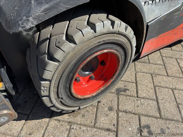 Linde H20T-01 Triplex 460 Freelift / Sideshift / Fork Positioner LPG 2016 LINDE H20T-01 Triplo 460 Freelift / Sideshift / Vorkversteller LPG 2016