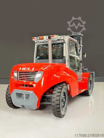 Diesel front loader Heli CPCD70-G3- 7t - 4,8m Hub - Triplex - Garantie