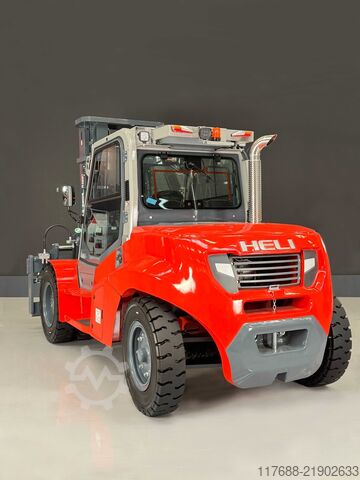 Diesel front loader Heli CPCD100 - Cummings - 10t - 4,5m Hub - Garantie
