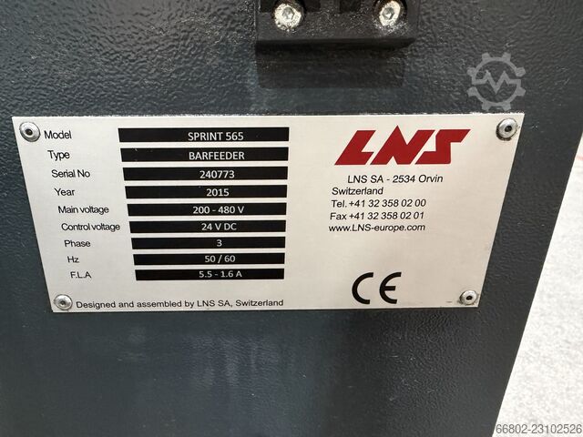 Stangenzuführung LNS 