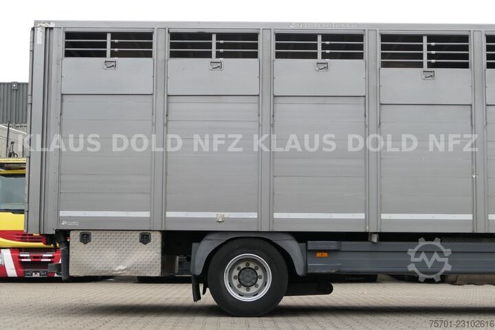 Cattle truck MERCEDES-BENZ Atego 1530 Viehtransporter Kamera Euro 6