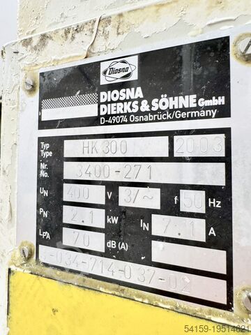 Hebekipper Diosna HK300